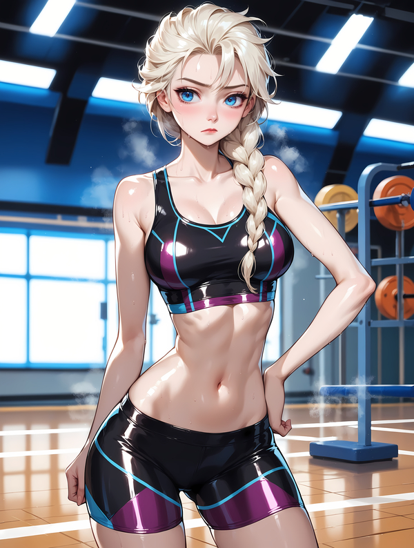Elsa hentai 6