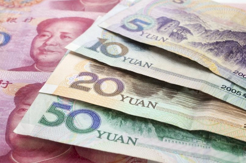 Biểu đồ thể hiện sự biến động tỷ giá CNY VND