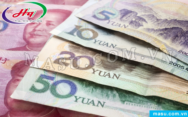 Biểu tượng tiền tệ Trung Quốc và Việt Nam