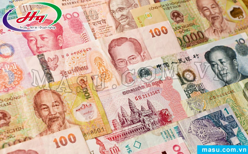 Các loại tiền tệ phổ biến trên thế giới